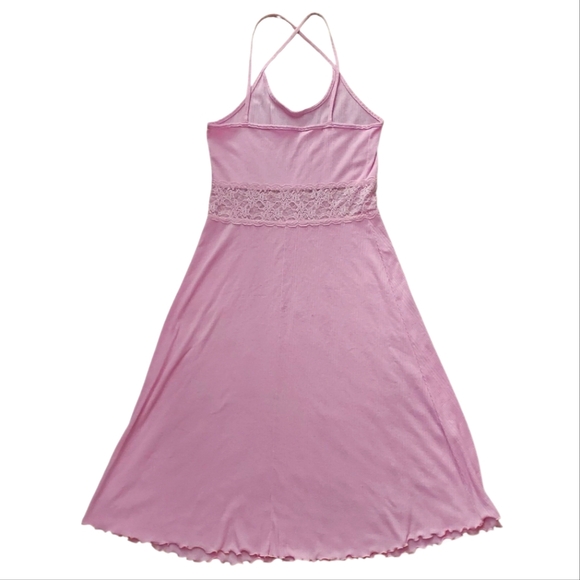 Petra Fashions Pink Lace Nightgown - Picture 2 of 3